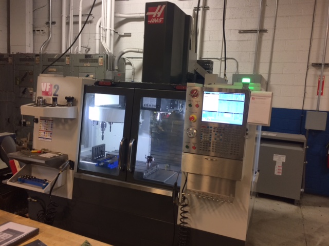 Haas VF-2, Machine ID: 6598